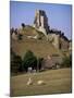 Corfe Castle, Dorset, England, United Kingdom-John Miller-Mounted Photographic Print