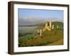 Corfe Castle, Dorset, England-Steve Vidler-Framed Photographic Print