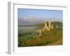 Corfe Castle, Dorset, England-Steve Vidler-Framed Photographic Print