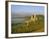 Corfe Castle, Dorset, England-Steve Vidler-Framed Photographic Print