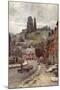 Corfe Castle Dorset-Ernest W Haslehust-Mounted Photographic Print