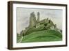 Corfe Castle-Osmund Caine-Framed Giclee Print