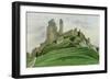 Corfe Castle-Osmund Caine-Framed Giclee Print