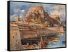 Corfu, Old Fort, South-John Fulleylove-Framed Stretched Canvas