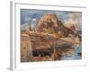 Corfu, Old Fort, South-John Fulleylove-Framed Art Print