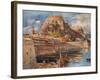 Corfu, Old Fort, South-John Fulleylove-Framed Art Print