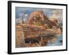 Corfu, Old Fort, South-John Fulleylove-Framed Art Print