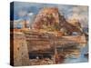 Corfu, Old Fort, South-John Fulleylove-Stretched Canvas