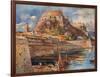 Corfu, Old Fort, South-John Fulleylove-Framed Art Print