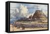 Corfu, Old Fort, West-John Fulleylove-Framed Stretched Canvas