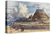 Corfu, Old Fort, West-John Fulleylove-Stretched Canvas