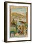 Corfu: the Statue of Achilles and Traditional Dress-null-Framed Giclee Print