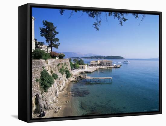 Corfu Town, Corfu, Ionian Islands, Greek Islands, Greece-Hans Peter Merten-Framed Stretched Canvas