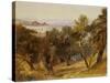 Corfu-Edward Lear-Stretched Canvas