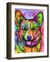 Corgi II-Dean Russo-Framed Giclee Print