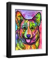 Corgi II-Dean Russo-Framed Giclee Print