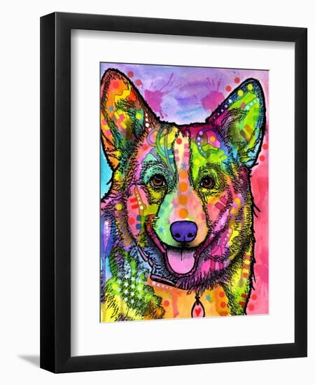 Corgi II-Dean Russo-Framed Giclee Print