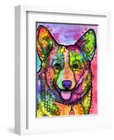 Corgi II-Dean Russo-Framed Giclee Print