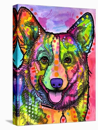 Corgi II-Dean Russo-Stretched Canvas