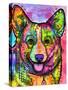 Corgi II-Dean Russo-Stretched Canvas