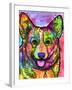 Corgi II-Dean Russo-Framed Giclee Print