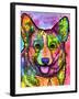 Corgi II-Dean Russo-Framed Giclee Print