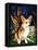 Corgi of the Faeries - Fairy Dog-Jasmine Becket-Griffith-Framed Stretched Canvas