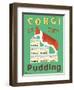 Corgi Pudding-Ken Bailey-Framed Giclee Print