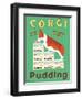 Corgi Pudding-Ken Bailey-Framed Giclee Print