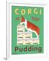 Corgi Pudding-Ken Bailey-Framed Giclee Print