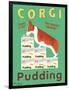 Corgi Pudding-Ken Bailey-Framed Giclee Print