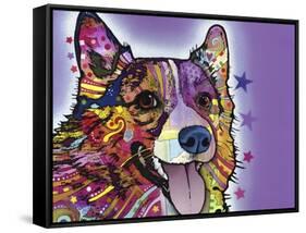 Corgi-Dean Russo-Framed Stretched Canvas