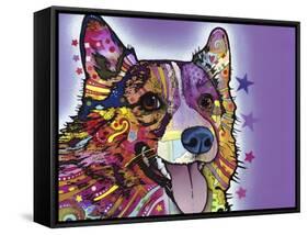 Corgi-Dean Russo-Framed Stretched Canvas