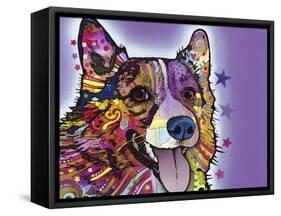 Corgi-Dean Russo-Framed Stretched Canvas