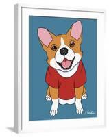 Corgi-Tomoyo Pitcher-Framed Giclee Print