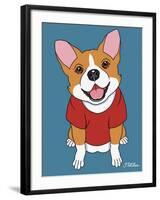 Corgi-Tomoyo Pitcher-Framed Giclee Print