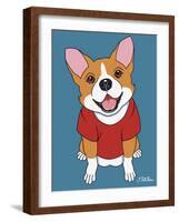 Corgi-Tomoyo Pitcher-Framed Giclee Print