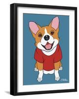 Corgi-Tomoyo Pitcher-Framed Giclee Print