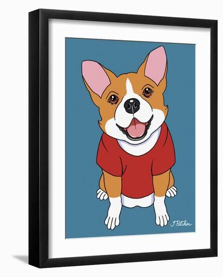 Corgi-Tomoyo Pitcher-Framed Giclee Print