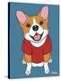 Corgi-Tomoyo Pitcher-Stretched Canvas