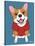 Corgi-Tomoyo Pitcher-Stretched Canvas