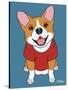 Corgi-Tomoyo Pitcher-Stretched Canvas