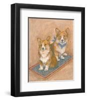 Corgis-Carol Ican-Framed Art Print