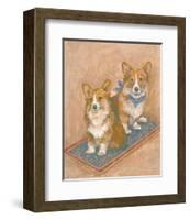 Corgis-Carol Ican-Framed Art Print