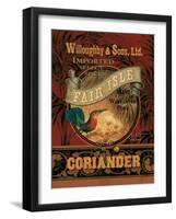 Coriander-Pamela Gladding-Framed Art Print