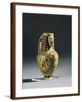 Corinthian Aryballos in the Shape of a Female Head-null-Framed Giclee Print