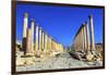 Corinthian Columns, Jerash, Jordan.-William Perry-Framed Photographic Print