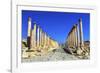 Corinthian Columns, Jerash, Jordan.-William Perry-Framed Photographic Print