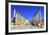 Corinthian Columns, Jerash, Jordan.-William Perry-Framed Photographic Print