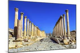 Corinthian Columns, Jerash, Jordan.-William Perry-Mounted Photographic Print